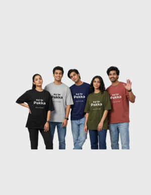 Kal Se Pakka Work Mode T-Shirt | OOMAA