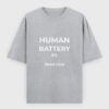 Human Battery Need Chai T-Shirt | OOMAA