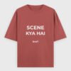 Scene Kya Hai T-Shirt | OOMAA
