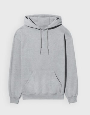 ESSENTIAL HOODIE-GREY | OOMAA