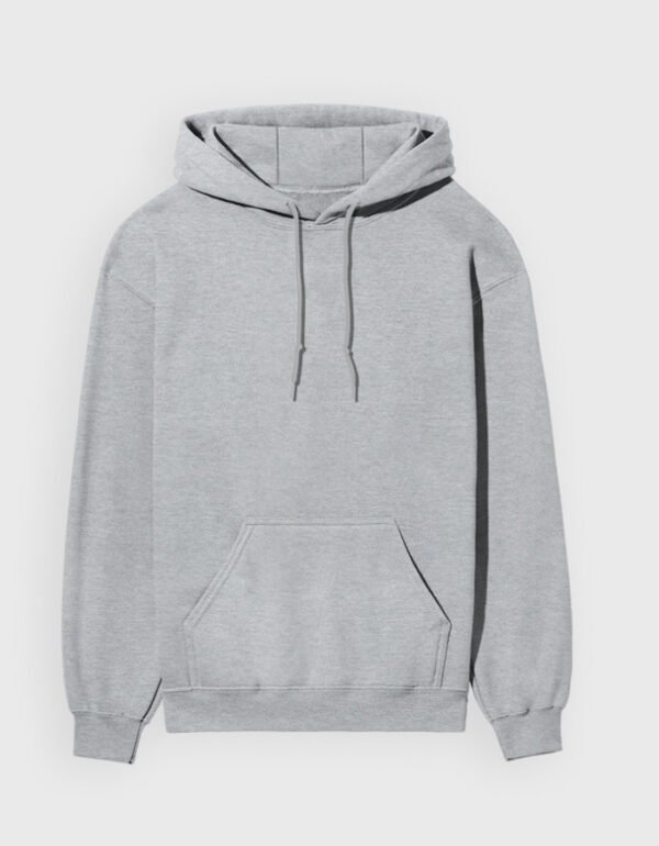 ESSENTIAL HOODIE-GREY | OOMAA