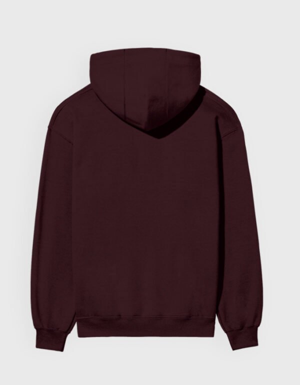 ESSENTIAL HOODIE-MAROON | OOMAA