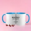 Rooted Not Random White Coffee Mug | OOMAA