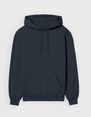 ESSENTIAL HOODIE-NAVY BLUE | OOMAA