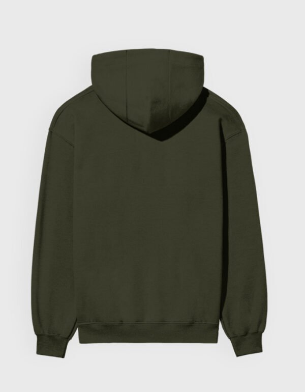 ESSENTIAL HOODIE-OLIVE GREEN | OOMAA