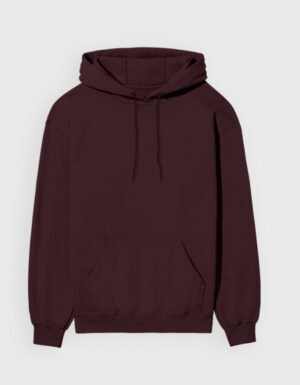 ESSENTIAL HOODIE-MAROON | OOMAA