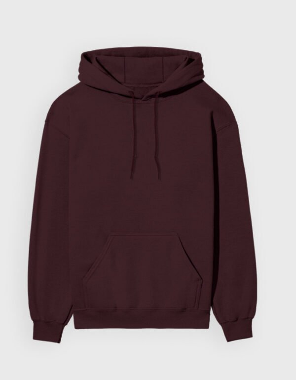 ESSENTIAL HOODIE-MAROON | OOMAA