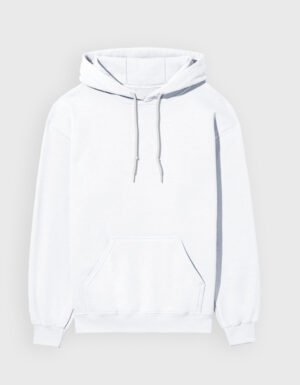 ESSENTIAL HOODIE-WHITE | OOMAA