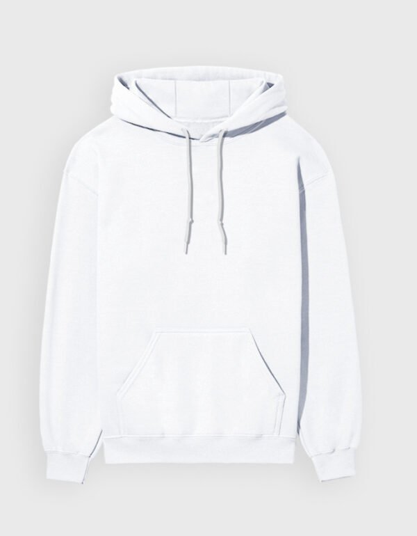 ESSENTIAL HOODIE-WHITE | OOMAA