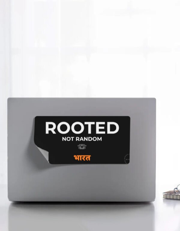 Rooted Not Random Bharat Stickers| OOMAA