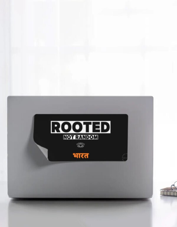 Rooted Not Random Bharat Stickers| OOMAA