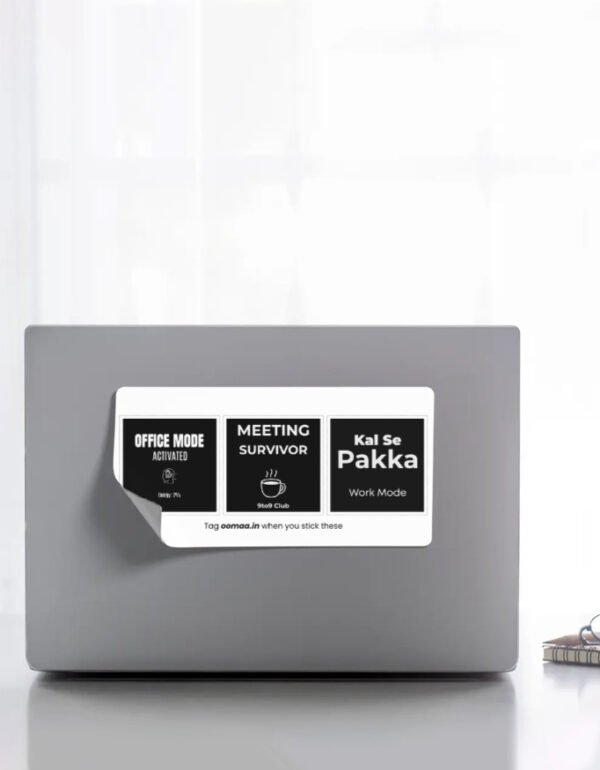 Office 3 in 1 Stickers | OOMAA