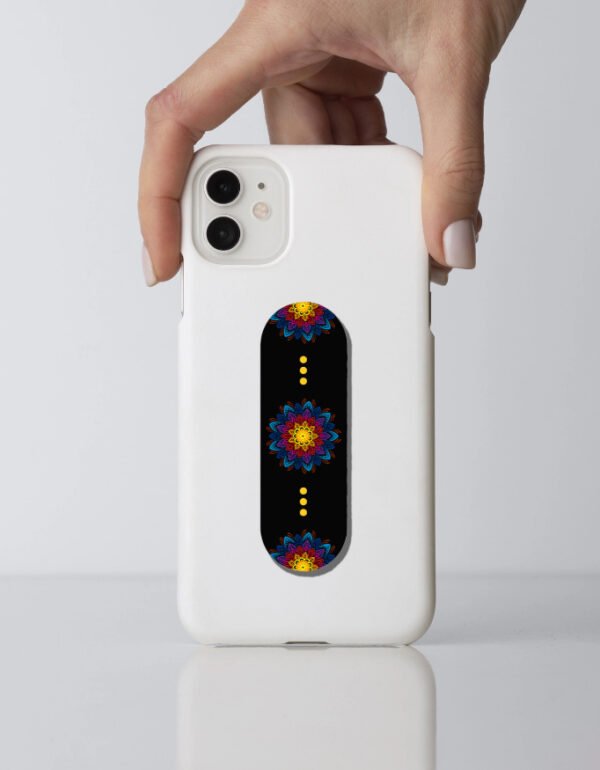 Mandala Black Finger Grip | OOMAA
