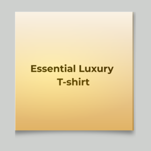 Essential Luxury T-Shirt | OOMAA