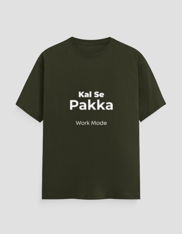 Kal se Pakka Classic Crew T-Shirt | OOMAA
